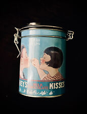 *VINTAGE* Hershey's Milk Chocolate Kisses | 24oz TIN w/Snaplock picture