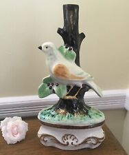 Vintage Ceramic Decorative Song Bird Decanter by Borghini Made in Italy picture
