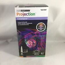 Gemmy Comet Spiral LED Light Show Orange Purple Green Projection Swirl NEW  picture