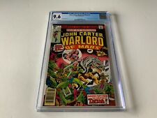 JOHN CARTER WARLORD OF MARS 1 CGC 9.6 WHITE PAGES 1ST MARVEL APP COMICS 1977 picture