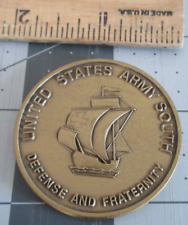 United States Army South Defense and Fraternity Military Challenge Coin picture