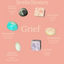 Grief And Loss Set Tumbled Natural Healing Crystals picture