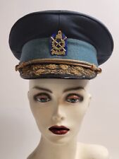 Romanian Air Force Peaked Cap Hat Officer Aviation -Rare  Military Surplus  picture