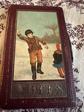 Antique Victorian Lithograph Child’s Learning Note Pad picture