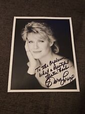 Gloria Loring Actress Singer Signed 8x10 Black & White Promo Photograph picture