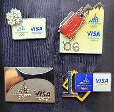 LOT OF 4 2006 TORINO VISA OLYMPIC PIN picture