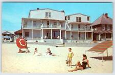 1950's OCEAN VIEW VIRGINIA ATLANTIC HOTEL BEACH ROY SYPHAX OWNER POSTCARD picture