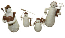 Flurryville The Berg Family Snowman Collection Christmas Holiday Figurines w/BOX picture