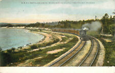 Michigan Traverse Bay GR&I Northland Railroad Train C-1918 Postcard 22-10575 picture