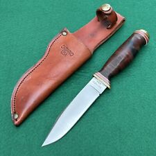 Vintage 1995 Ontario Knife Co Navy Mark 1  w/ Leather sheath Queen Cutlery picture