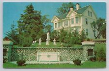 Postcard St Bernard's Rectory The Lady Of Fatima Shrine Rockland Maine picture