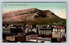 Helena MT-Montana, View Of Mt Helena From City, Antique, Vintage Postcard picture