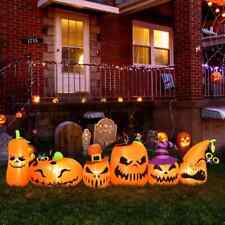 8ft Halloween Inflatable - Pumpkin Row picture