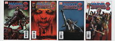 Marvel Zombies 3 #1 2 3 4 Complete Set 1st Print Greg Lands Horror Movie Homage picture