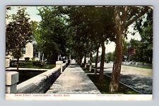 Helena MT-Montana, Ewing Street Looking North, Antique, Vintage Postcard picture
