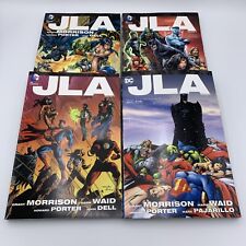 JLA Volume 1 2 3 4 (DC Comics, Trade Paperback) Lot Morrison Waid picture