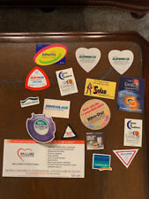 Rare Drug Rep magnets (15) and a magnetic clip & a 4X9 Heart failure Magnet picture