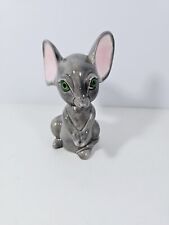 Vintage 1979 Green Eyed Ceramic Mouse picture