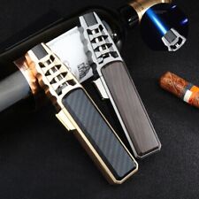 Windproof Butane Blue Torch Flame Cigar Lighter The Solar Beam Refillable Torch picture