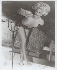Cleo Moore vintage 8x10 inch photo blonde bombshell 1950's style pin-up picture