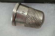 Vintage Thimble Marked 11 Silver Colored Perhaps Sterling But Unmarked 1950's  picture