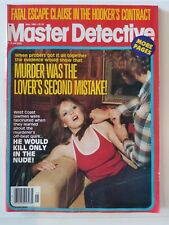 Master Detective Magazine MAY 1982 Vol 104 #2 Nude Killer True Crime Pulp Smut  picture