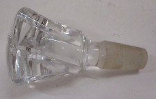 Vintage Crystal Glass Stopper picture