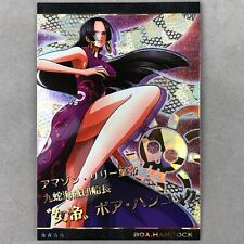 Bandai One Piece Boa Hancock No.9-15 GR Grand Rare Holo Anime Wafer Trading Card picture