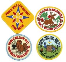 Lot of 4 Prince William District National Capital Area Council Patches BSA picture