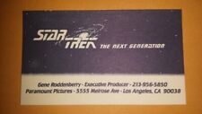Gene Roddenberry - Authentic Original Business Card - Star Trek TNG picture