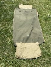 U.S.N BEDDING ROLL US Military Officer Bedroll MOD 1935 Tarp WWII Vintage picture