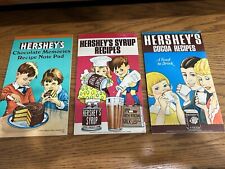 Lot Of 3 Hershey’s  Chocolate Memories Recipe Note Pad picture