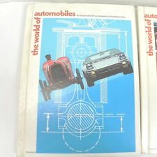 2 VOLUME SET THE WORLD OF AUTOMOBILES AN ILLUSTRATED ENCYCLOPEDIA OF CARS 1974 picture