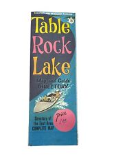 Vintage TABLE ROCK LAKE Missouri MAP & GUIDE USA travel  picture