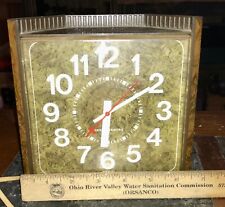 Vintage General Electric Wall Clock Model 2196 Working picture