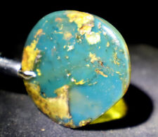 Rare Natural Dominican Clear Blue Amber Polishd Pendant Stone free drilling 1.5