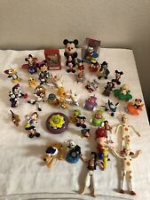 VINTAGE DISNEY FIGURES - LOT OF MIXED MOVIE CARTOON CHARACTERS - RARE picture