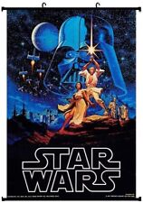 Tina Art 1977 Star A new hope Cool Large Framed Poster with hooks 24x36 INCH for picture