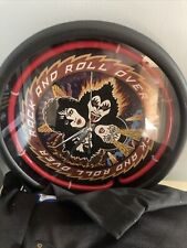 Original Kiss Rock N Roll Over Clock , Light Does Not Work / Clock Works Good picture