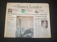 1998 JAN 8 WILKES-BARRE TIMES LEADER -TERRY NICHOLS BEATS DEATH PENALTY- NP 7484 picture