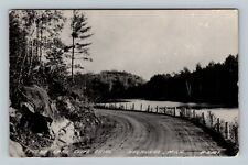 RPPC Negaunee MI, Second Lake Cliff Drive, Michigan c1961 Vintage Postcard picture