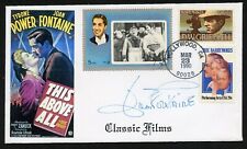 Joan Fontaine d2013 signed autograph auto Actress This Above All FDC picture