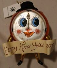 Christopher Radko Happy New Year 2000 Clock Ornament picture