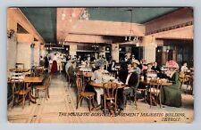 Detroit MI-Michigan, The Avenue Servself, Basement, Advertising Vintage Postcard picture