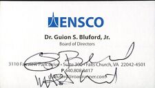 Guion Bluford Guy NASA Astronaut Signed Business Card Authentic Autograph *1 picture