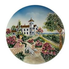 RARE S&R New York Western Germany Decorative Wall Plate #3808 Summer Ocean Scene picture