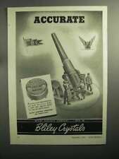 1943 WWII Bliley Radio Crystal Unit Ad - Accurate picture