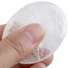 Healing Crystal Oval Thumb Worry Stone Pocket Palm Stone Chakra Reiki Meditation picture