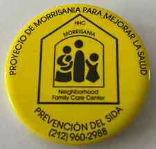 AIDS Prevention button healthcare Spanish HIV gay lesbian homosexual cause LGBTQ picture