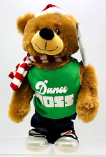 14” Gemmy Animated Musical Dance Boss Dancing Christmas Bear  WATCH VIDEO picture